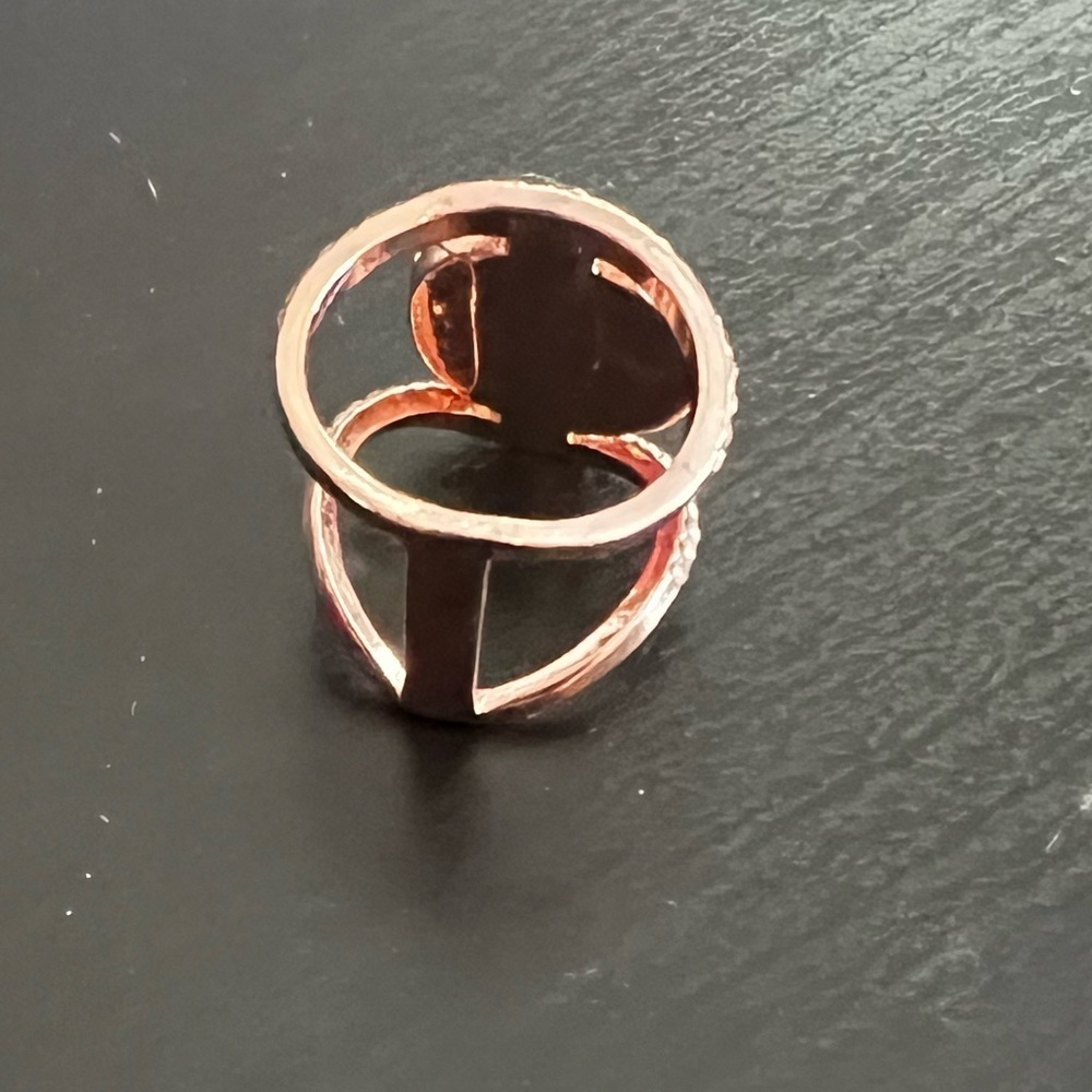 Sparkly Statement Ring - image 5